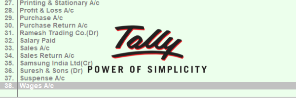Tally Course with GST